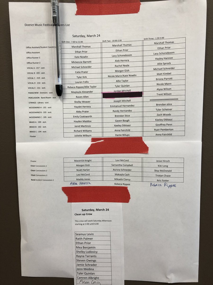MexicoHSChoir's tweet photo. District Music Festival is upon us! Big thanks to all the students who are helping to make this festival run smoothly! @MexicoMoHS @DixieGrayBands https://t.co/de91Et206j