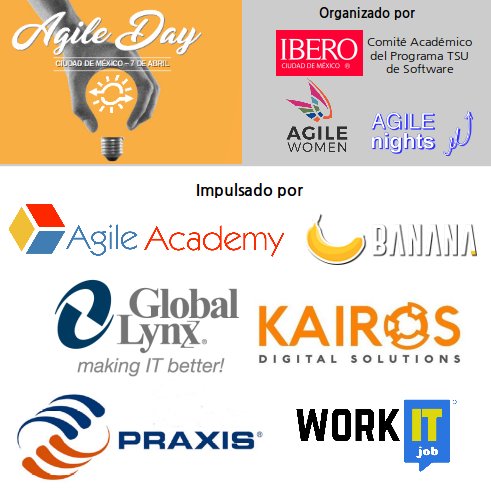 El cupo del Agile Day ya está al 82% ¡no te quedes sin lugar! Nos vemos el sábado 7 de abril en la IBERO - Evento gratuito - nivel intermedio. Organizado por <a href="/SoftwareIbero/">TSU SOFTWARE IBERO</a> <a href="/AgileWomen/">AGILE WOMEN</a> y <a href="/AGILEnights/">Agile Nights</a>
buff.ly/2GbmNUf