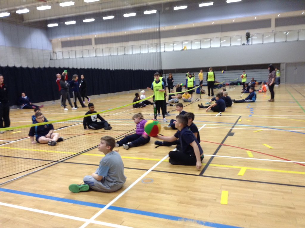 NewsomeHighSPIN's tweet image. All enjoyed the WY sitting volleyball festival at Huddersfield LC today. Fab leaders from @NewsomeHighSch  &amp;amp; Woodley College. #inclusion #projectability @YouthSportTrust