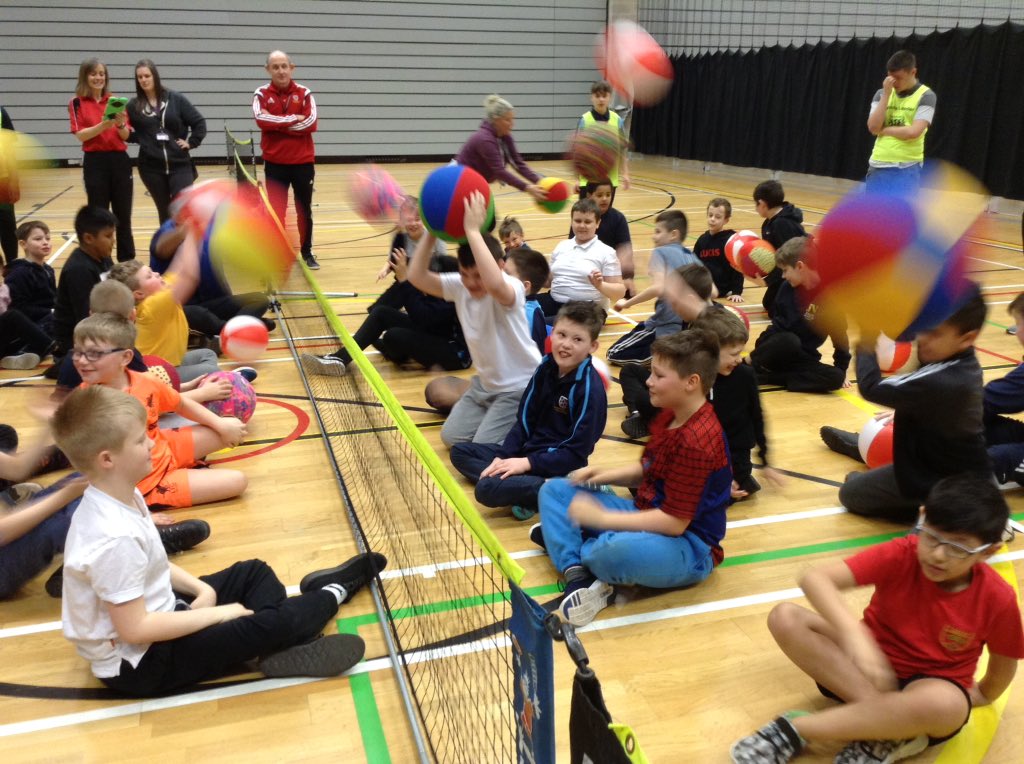 NewsomeHighSPIN's tweet image. All enjoyed the WY sitting volleyball festival at Huddersfield LC today. Fab leaders from @NewsomeHighSch  &amp;amp; Woodley College. #inclusion #projectability @YouthSportTrust