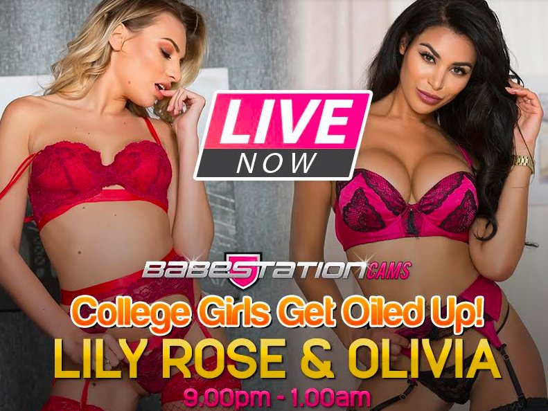 Oiled up and ready to go! @lillilyrosexxx and @OliviaBerzinc are live on https://t.co/zfPHiKJk2K right now 💦

Join them here: https://t.co/gZa2WJ34oQ https://t.co/r9S9FLJioF