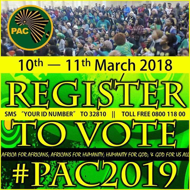 2019 VOTE PAC OF AZANIA