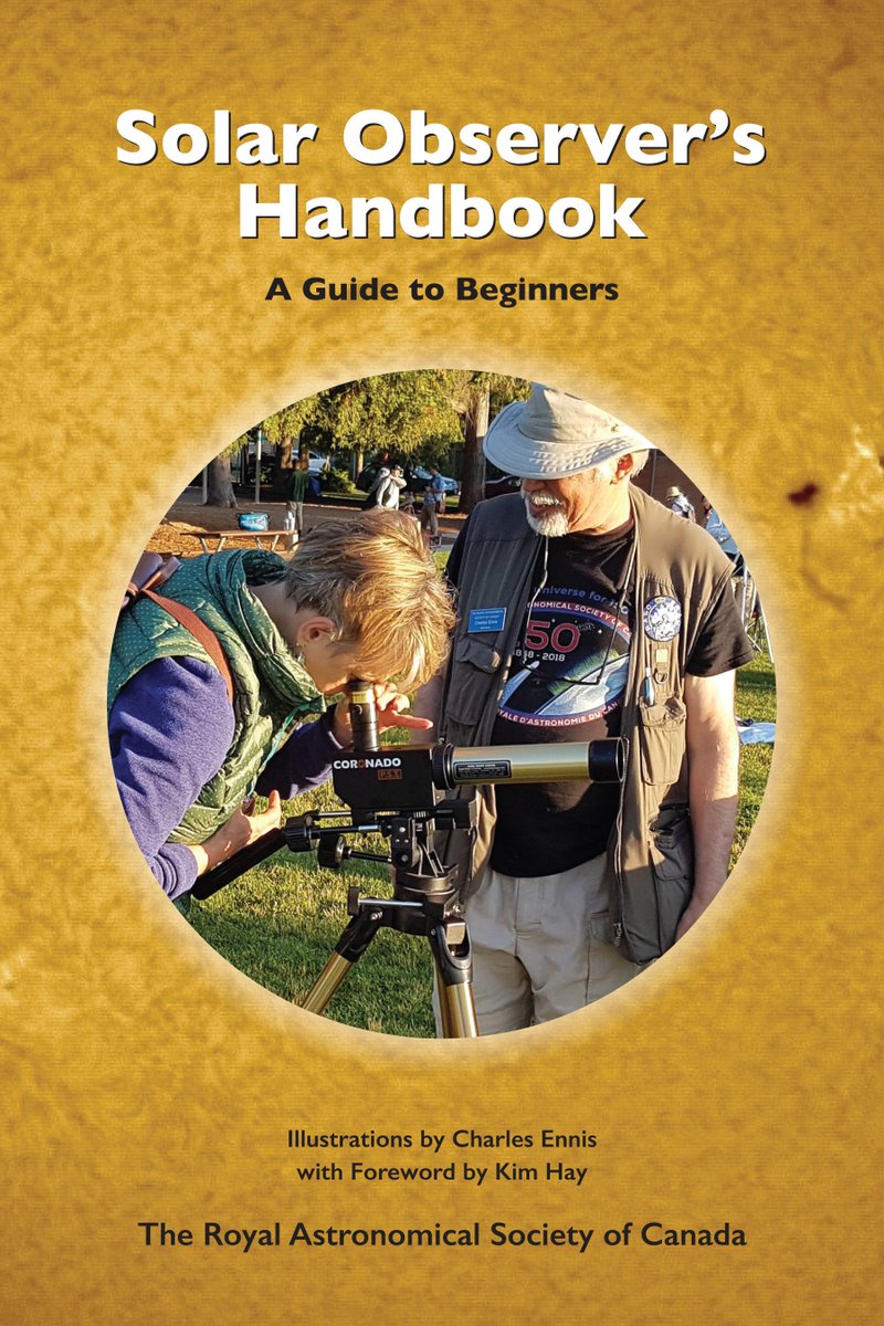 CoastRASC's tweet image. The RASC Solar Observer's Handbook just went to the printers.
