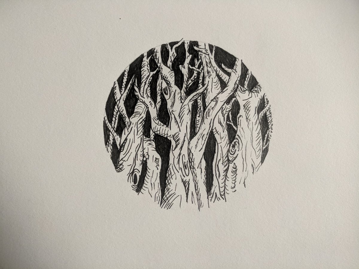 EmmaDudders's tweet photo. @ICOEPR Obsessed with circles and ink at the moment #inkdrawing https://t.co/hutntuc68s