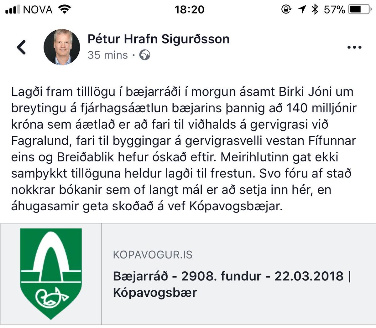 Það eru allavega einhverjir í bæjarráði Kópavogs sem hlusta og bregðast við! <a href="/blikar_is/">Blikar.is</a>