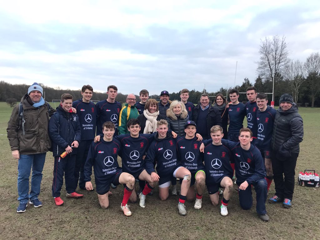 A big thank you to all our 1st Team supporters today and throughout the long 2017/2018 rugby season! <a href="/coachlogic/">Coach Logic</a> @MercEdinburgh and to all our Parents. Thank you <a href="/RPNS7/">K</a> for a fantastic experience. #SOLIDCastle #readyayready #bluewall