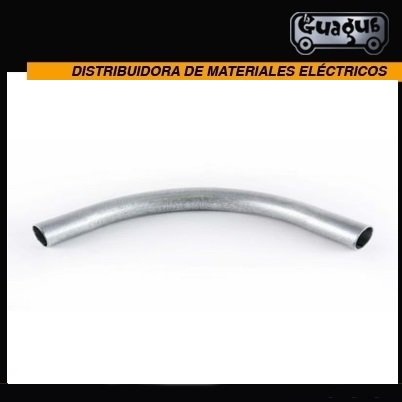 Disponibles curvas Emt de aluminio en los siguientes tamaños 1/2" 3/4
