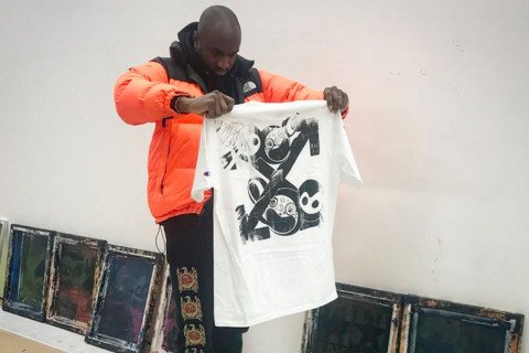 Dhris9's tweet photo. #Virgil_Abloh’s Latest #Art Exhibition Is All About Media and Advertising https://t.co/rgggGRVk0z https://t.co/k1dqJQa7zY
