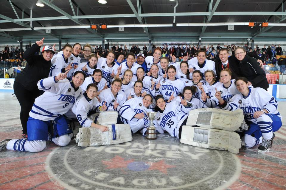 TrevorDown6's tweet photo. #TBT to 4 years ago today when @TorontoCWHL won their 1st Clarkson Cup! #CWHL https://t.co/GEX26n3kHv
