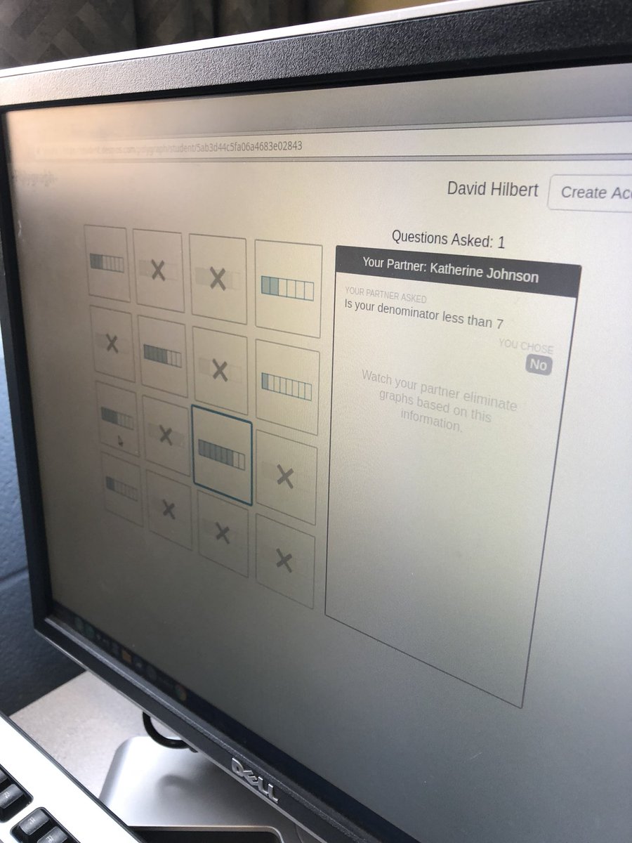 EvershedK's tweet image. #engagemath ! @Desmos fractions, Polygraph: Shaded Regions. Many misconceptions intercepted and student recognition of their need to practice communication not just computation #grade7math @homelands323 @mr_stadel thx!