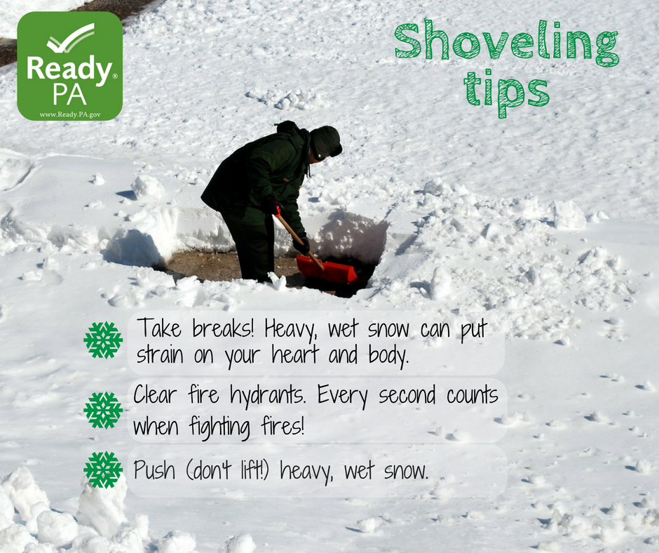 PEMAHQ's tweet photo. Finally digging out, PA? Take it slow when shoveling snow! ❄️

#shoveling #4easter #afterthestorm #PAwx https://t.co/OM3u9FhOpf