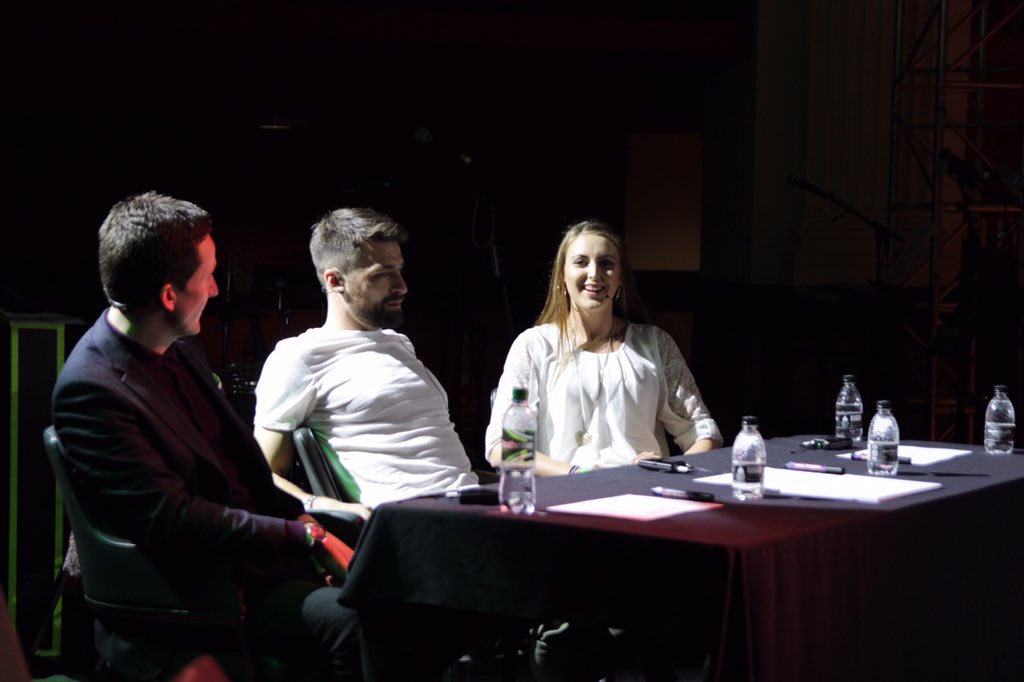 Stage set! Free <a href="/TFTheCity/">Tales From The City</a> books ready! Sound check done! Celeb panellists are here! Under 30 minutes till the doors open for the next <a href="/NMTDShow/">NeverMindTheDanger</a> at <a href="/OPENNorwich/">OPEN Norwich</a>. Last few tickets available on the door!!