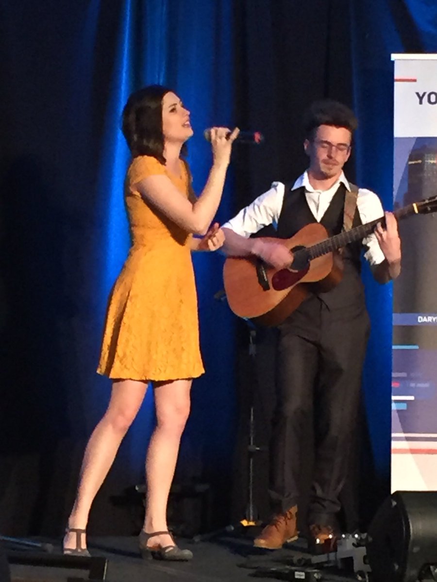 <a href="/soapboxduo/">Soap Box Duo</a> performs “Greenback” at #ICAFmacandcheese. Beautiful song! Touching performance. Check out their story and music: soapboxduo.com