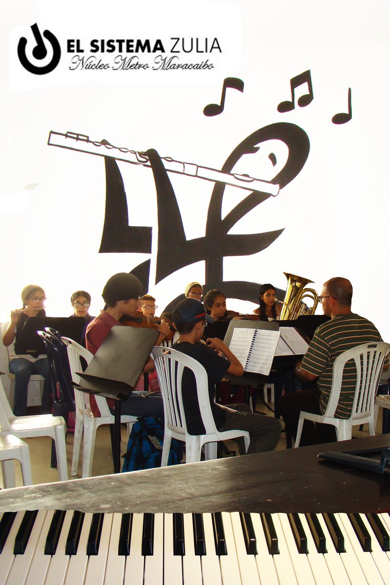 Tarde de ensayo en el Nucleo Metro de Maracaibo