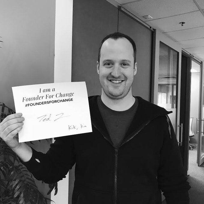 Kik and @ted_livingston are proud to be a part of #FoundersForChange https://t.co/xqyegW4sza<a class="tags" target="_blank" title="On Twitter" href="/?out=eyJ0eXAiOiJKV1QiLCJhbGciOiJIUzUxMiJ9.eyJpYXQiOjE3MjE0NzMyMDQsImlzcyI6InR3cG9ybnN0YXJzLmNvbSIsIm5iZiI6MTcyMTQ3MzIwNCwiZXhwIjoxNzUzMDA5MjA0LCJyZWRpcmVjdF91cmwiOiJodHRwczovL3R3aXR0ZXIuY29tL3RlZF9saXZpbmdzdG9uIn0.htH_ot-Wer7z3Nehuoyajmma8rHGzZn2ZregfQixBWXN-DkraZb5TeZRHVw_3C837p2RCjtxtK5qSj9pqQ0FVQ">@ted_livingston</a><a href="/tag/foundersforchange"class="tags"><span>#foundersforchange</span></a>