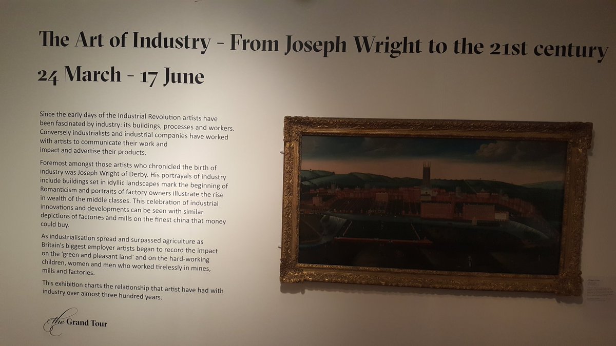 awddevelopment's tweet photo. A hat trick of @MarketingDerby #bondholder events this week. Thanks to @derbymuseums for hosting tonight's launch of 'The Art of Industry' exhibition. https://t.co/KJ3dfDwNC0