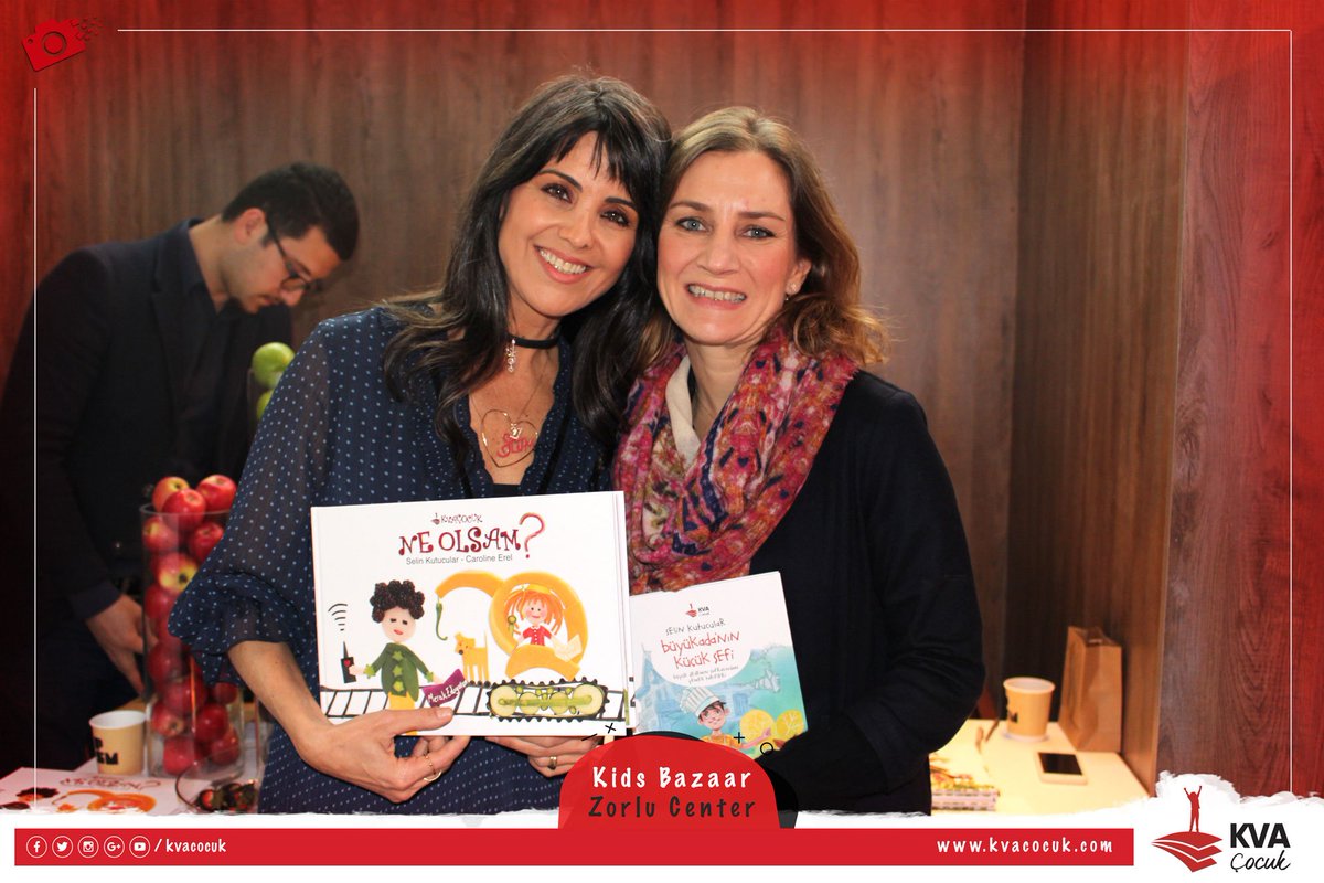 KVA Çocuk (@kvacocuk) on Twitter photo #KidsBazaar etkinliğinde bugün Selin Kutucular ve Caroline Erel kitaplarını imzalayıp standımızı ziyarete gelen değerli dostları ile sohbet etti. <a href="/Niltakipte/">Nil Karaibrahimgil</a> <a href="/SelinKutucular/">Selin Kutucular</a> <a href="/carolineerel/">caroline erel</a>
#KvaÇocuk #Neolsam #Mutluİnsanlar #KidsBazaar etkinliğinde bugün Selin Kutucular ve Caroline Erel kitaplarını imzalayıp standımızı ziyarete gelen değerli dostları ile sohbet etti. <a href="/Niltakipte/">Nil Karaibrahimgil</a> <a href="/SelinKutucular/">Selin Kutucular</a> <a href="/carolineerel/">caroline erel</a>
#KvaÇocuk #Neolsam #Mutluİnsanlar