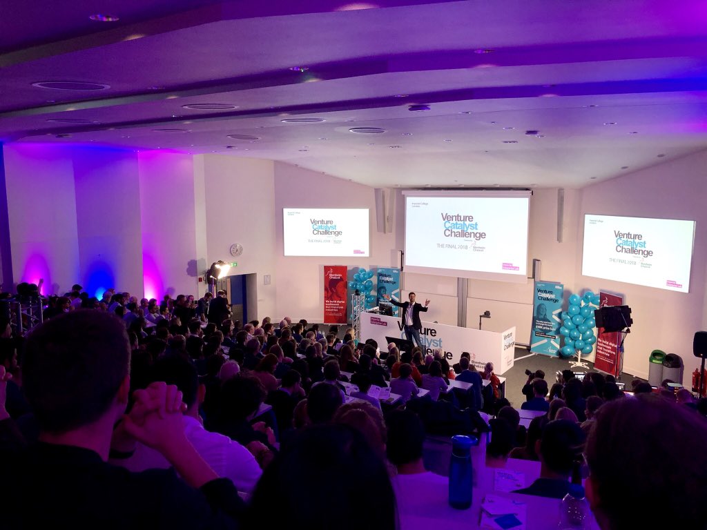 iammarkhammond's tweet photo. 700 people watching this years #ICEntWeek18 #VCC18 finale the @ICEnterpriseLab team have knocked it out of the park once again! https://t.co/JPJKBSlAci