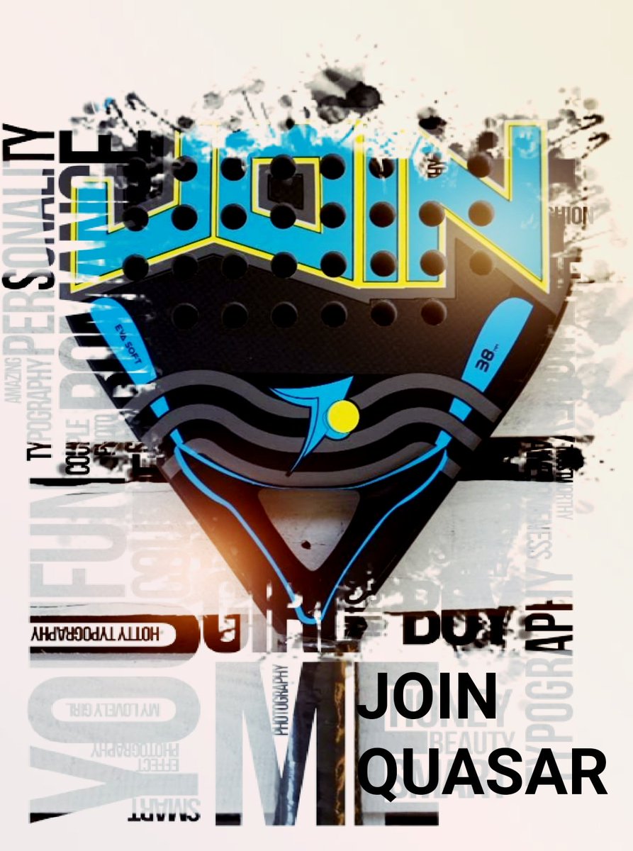 <a href="/joinpadel/">JOIN PADEL🔱</a> Quasar. Rompe con todo y atrévete!!!!
joinpadel.com

#pádel #padel #palasdepadel #joinpadelQuasar #joinpadel