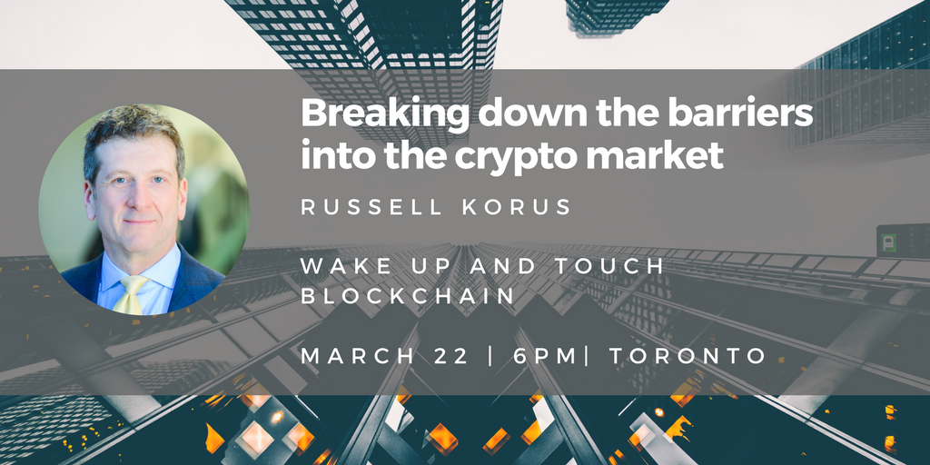 EZ365ecosystem's tweet photo. Happening today! Catch our Co-founder and CEO, Russell Korus, as he discusses the breaking down barriers into the #crypto market at the #SIPTalks event in Toronto. @sipgroup For more details: https://t.co/4259GrPuSU https://t.co/8GNBrmIt6B
