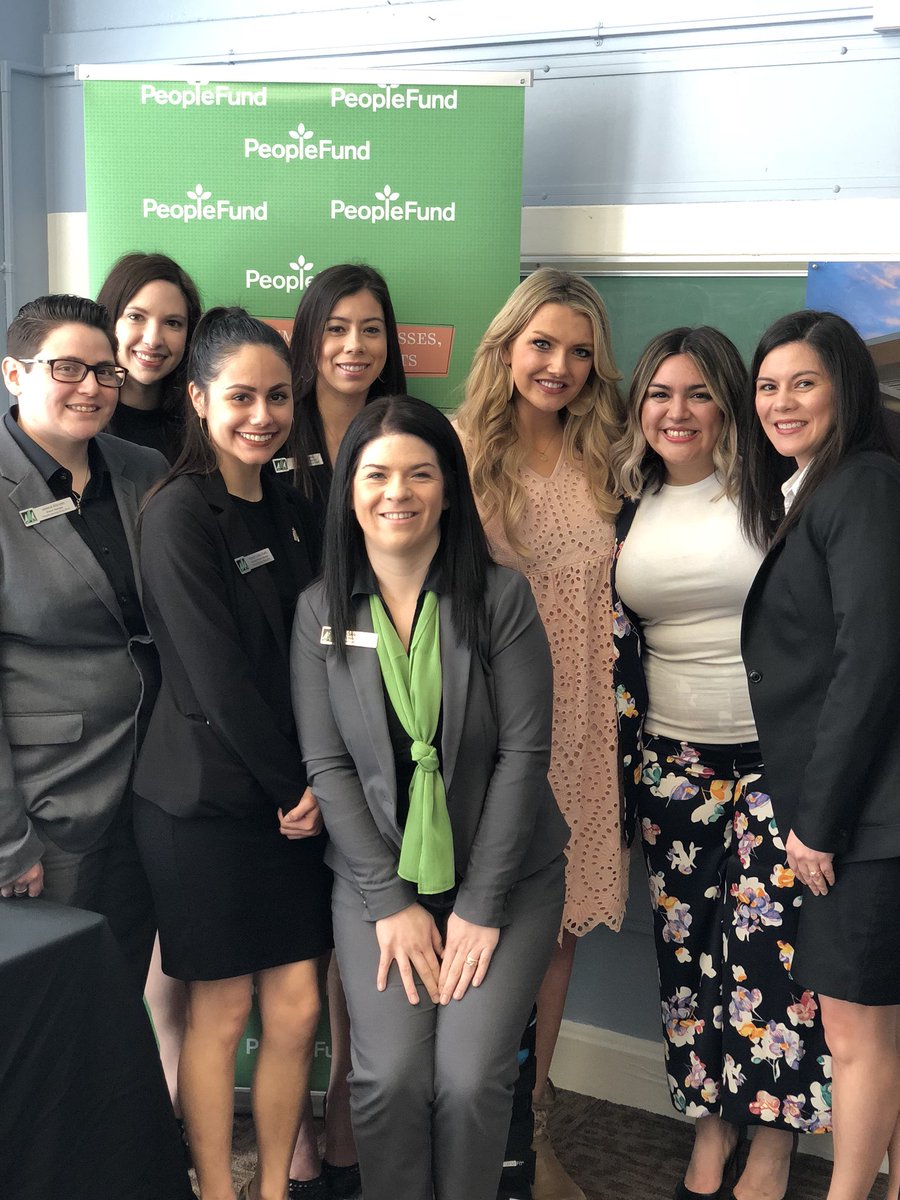 Enjoyed PeopleSpring San Antonio today with some of our San Antonio Management Team! We were able to listen to Ms Emma Faye Rudkin’s story and her passion for her non-profit @AidtheSilent and her global campaign #ShowYourAids! #WoodforestCares @PeopleFund