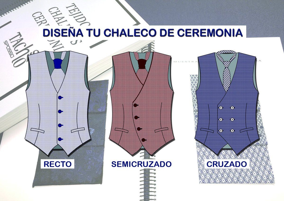 TachoBasic's tweet photo. #DISEÑA TU @CHALECOCEREMONIA CON NUESTRAS CARTAS DE TEJIDOS. #MODA #MODAHOMBRE #NOVIO2018 #PADRINO #BODAS https://t.co/ckMomdTIpN