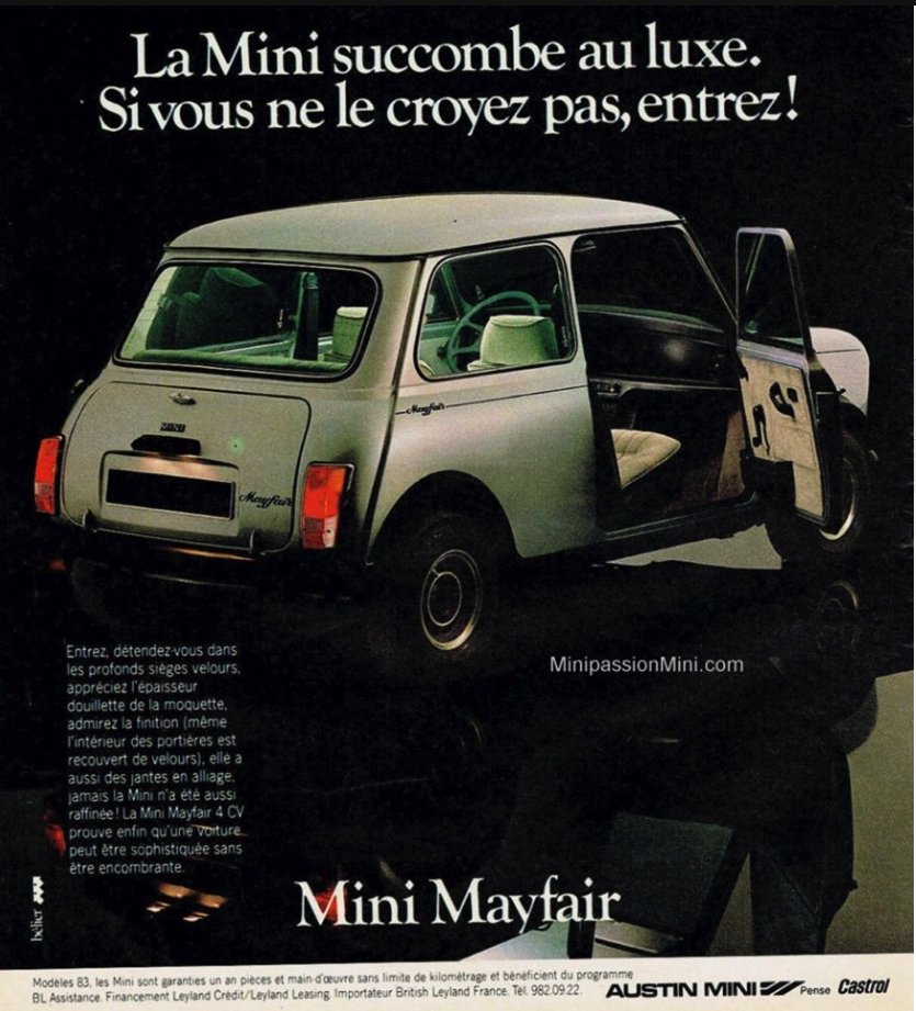 The Car Factoids By The Early Seventies The Range Of Minis Offered Was Quite Extensive Far Wider Than That Offered In The Uk The Range Was Completed By