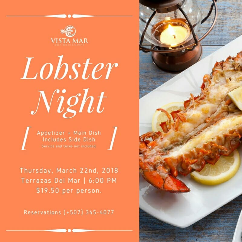 terrazasmarpty's tweet photo. ¡HOY! Noche de Langosta en @terrazasmarpty 🌊🦀🍃 Ven y disfruta de frescas langostas preparadas finamente por nuestro Chef Pascal Finet 🔥

#terrazasdelmarpty #lobster #ilovevistamar #foodie #vistamargolf https://t.co/16hxYAuZJW