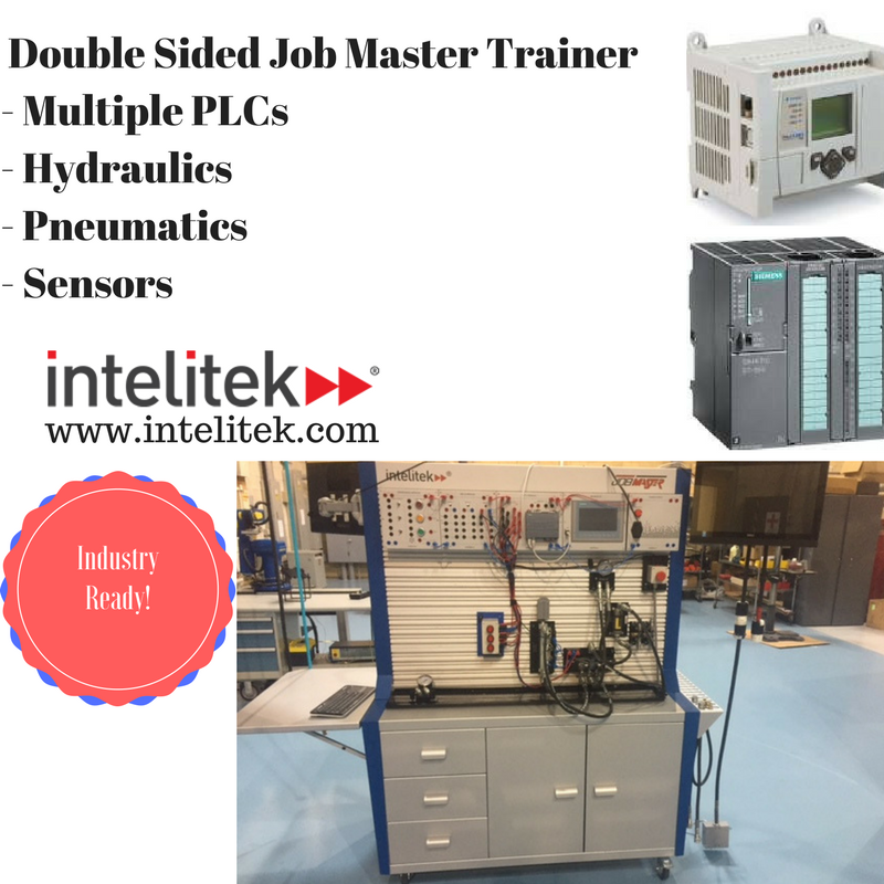 The Job Master Training Station by Intelitek
A full solution for your Automation Program
Curriculum-Simulation Software-Project Based Learning
#CTE; #Skillsgap; #Manufacturing