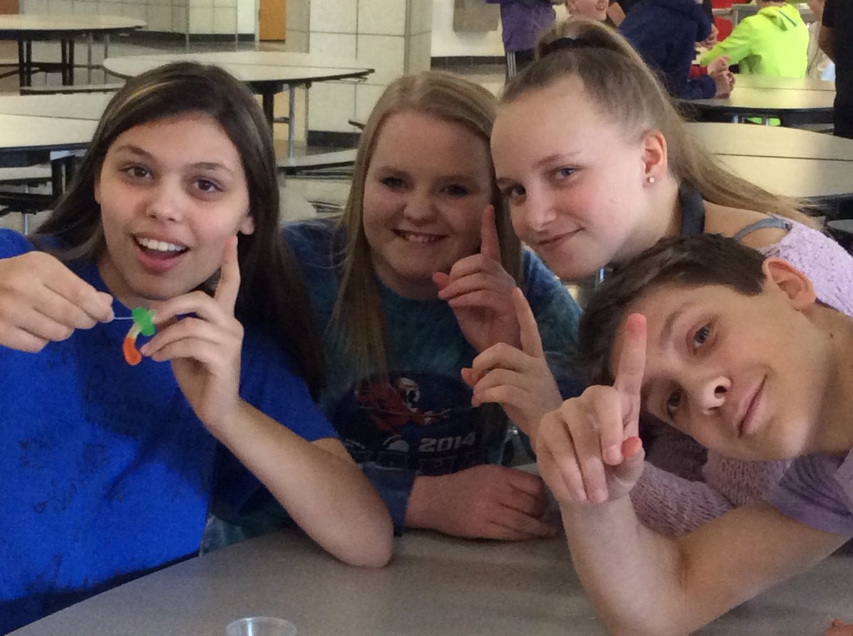 DCEMS7E's tweet photo. We had a lot of funny during #middleschoolweek !  #EverestPride https://t.co/KbzfA4qyVD