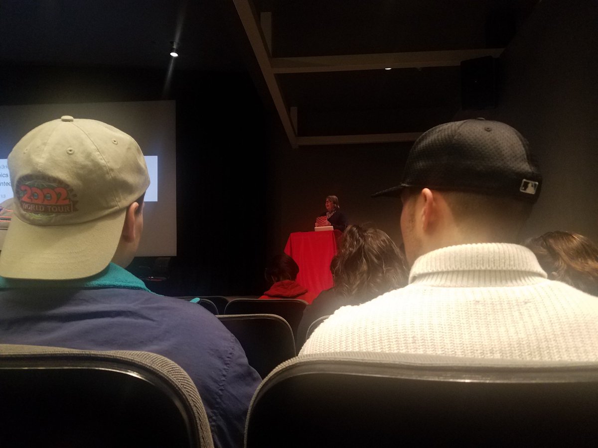 AndreaMurch's tweet photo. At the Wexner Center for #osusportsmedia today https://t.co/RNS83yozp2