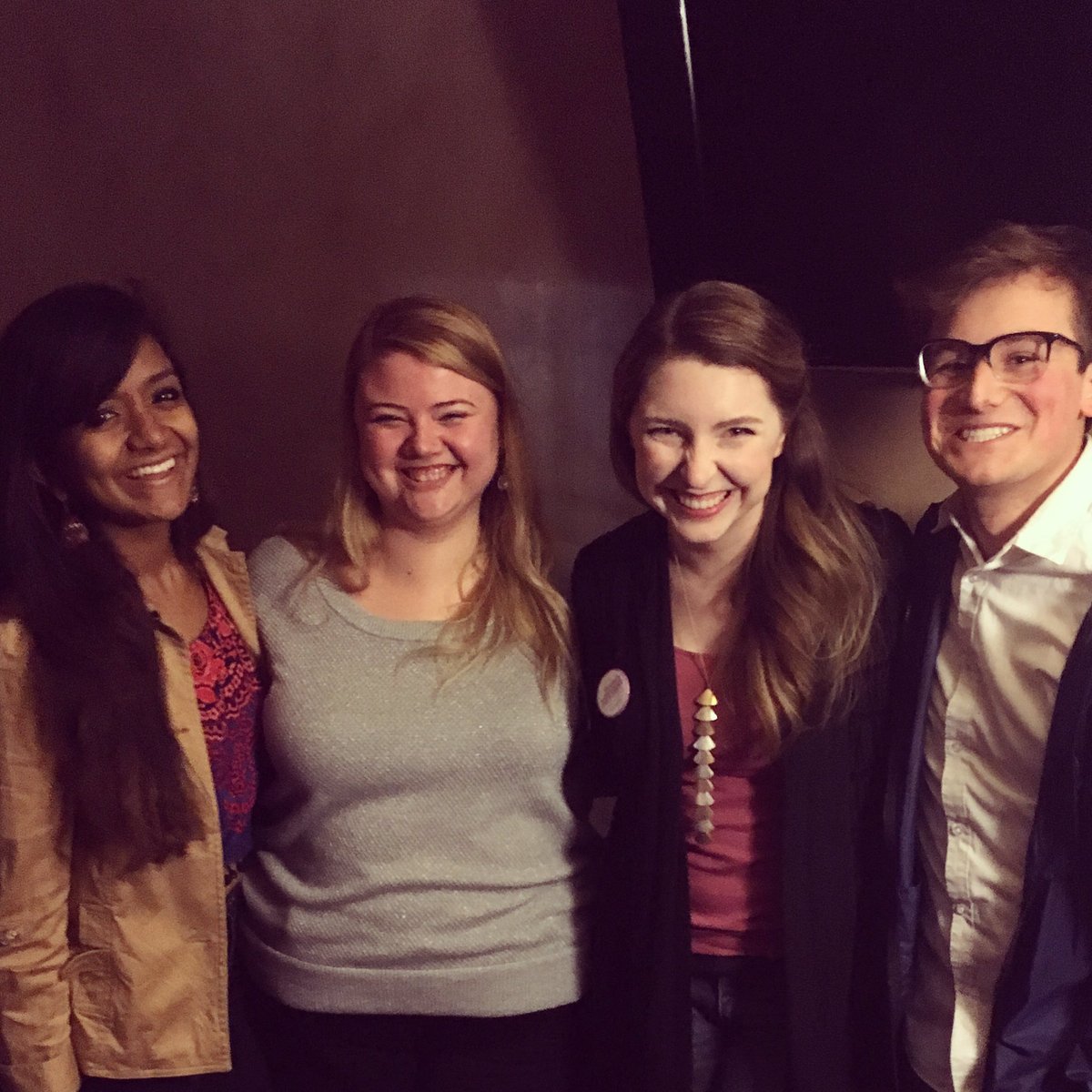 cobbyds's tweet photo. Congratulations to our new executive board! Looking forward to all you do in this coming year! Pictured from left to right: Secretary Anju Suresh, Vice President Becky Beaver, President Rachel Paule, Parliamentarian Jake Lott, and not pictured is Treasurer Aaron Childree. https://t.co/40SH3trhAz