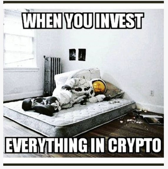 21CRYPTOS's tweet image. When you have sold everything you own to invest into $Crypto, and now you're waiting for it to ROCKET!!!