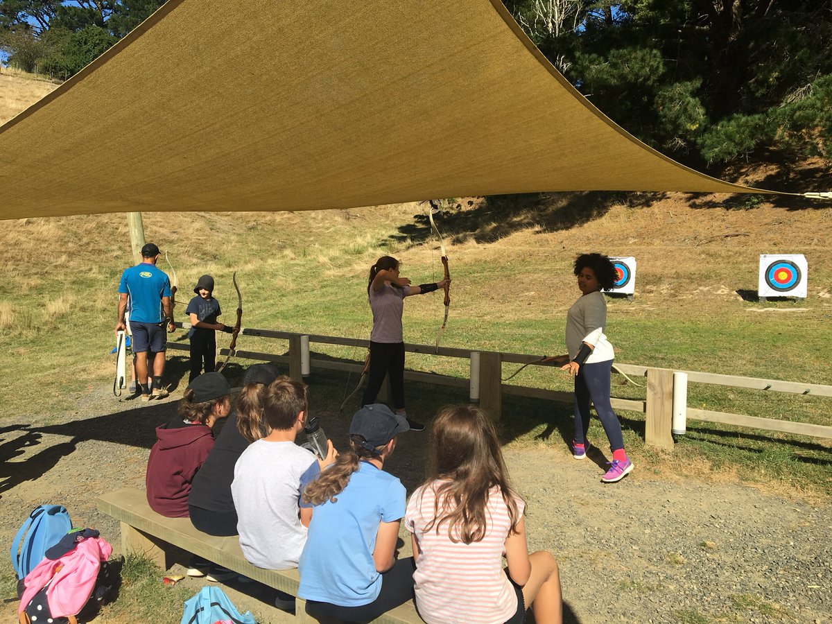 slblackburnsth's tweet photo. Another golden archer! π―ππΉ #SeniorsCamp https://t.co/nMr6tBVN6V
