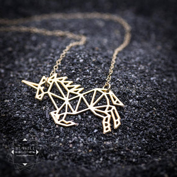 ByYaeli's tweet photo. Geometric unicorn necklace, gold unicorn pendant, #jewelry #necklace @EtsyMktgTool https://t.co/3RCmTJWpuX #unicornnecklace #geometricanimal https://t.co/cnD9ErKCEj