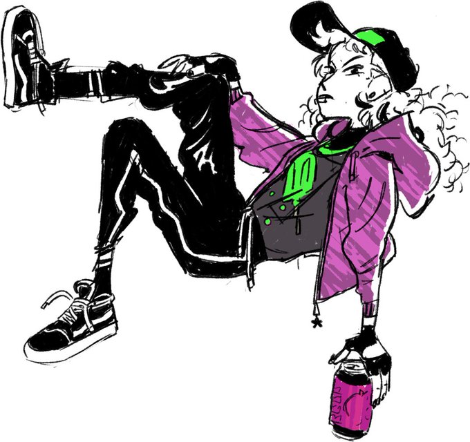 som doodles i did of my OC Billieeeeeeeeeeee 