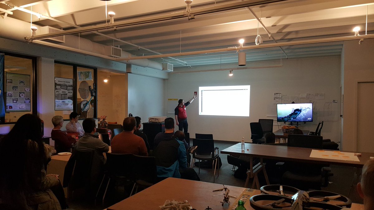 hakczar's tweet photo. Great talk by @gstaubli on the latest features in #ApacheSpark 2.3 at the Blueprint hackerspace https://t.co/vDoWuzuMPZ