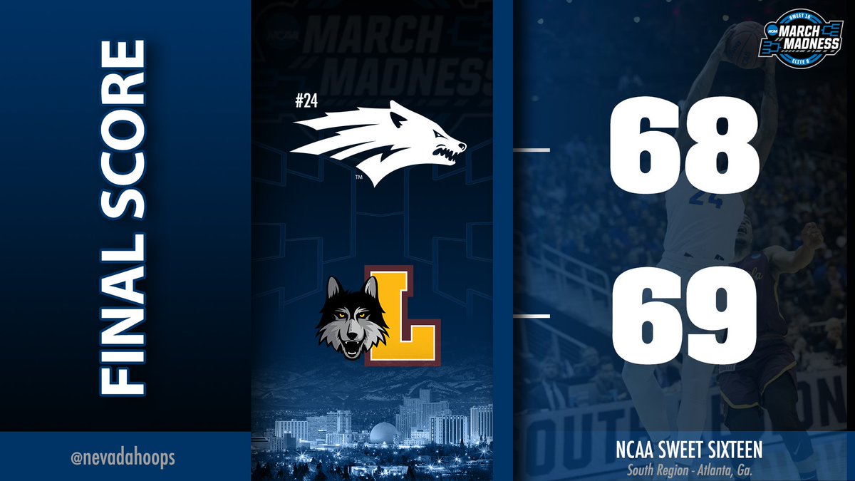 We weren't ready for it to end, but a very special thank you for your support all season long. 

#BattleBorn #TheHunt #MarchMadness