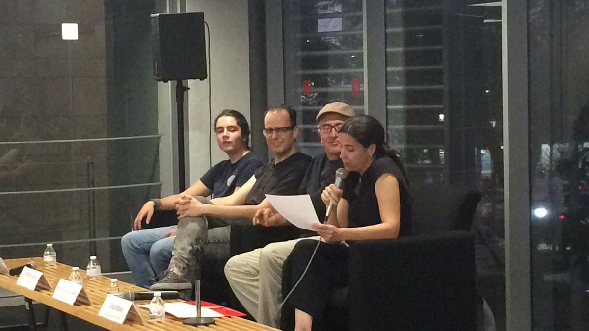 En Guadalajara: nuestra #EmbajadoraFILIJ, Cecilia Rébora ya está dialogando con Fernando Quitarte, Josel y Pablo 'El suelto', sobre la ilustración polifacética.

#MesasLIJ
