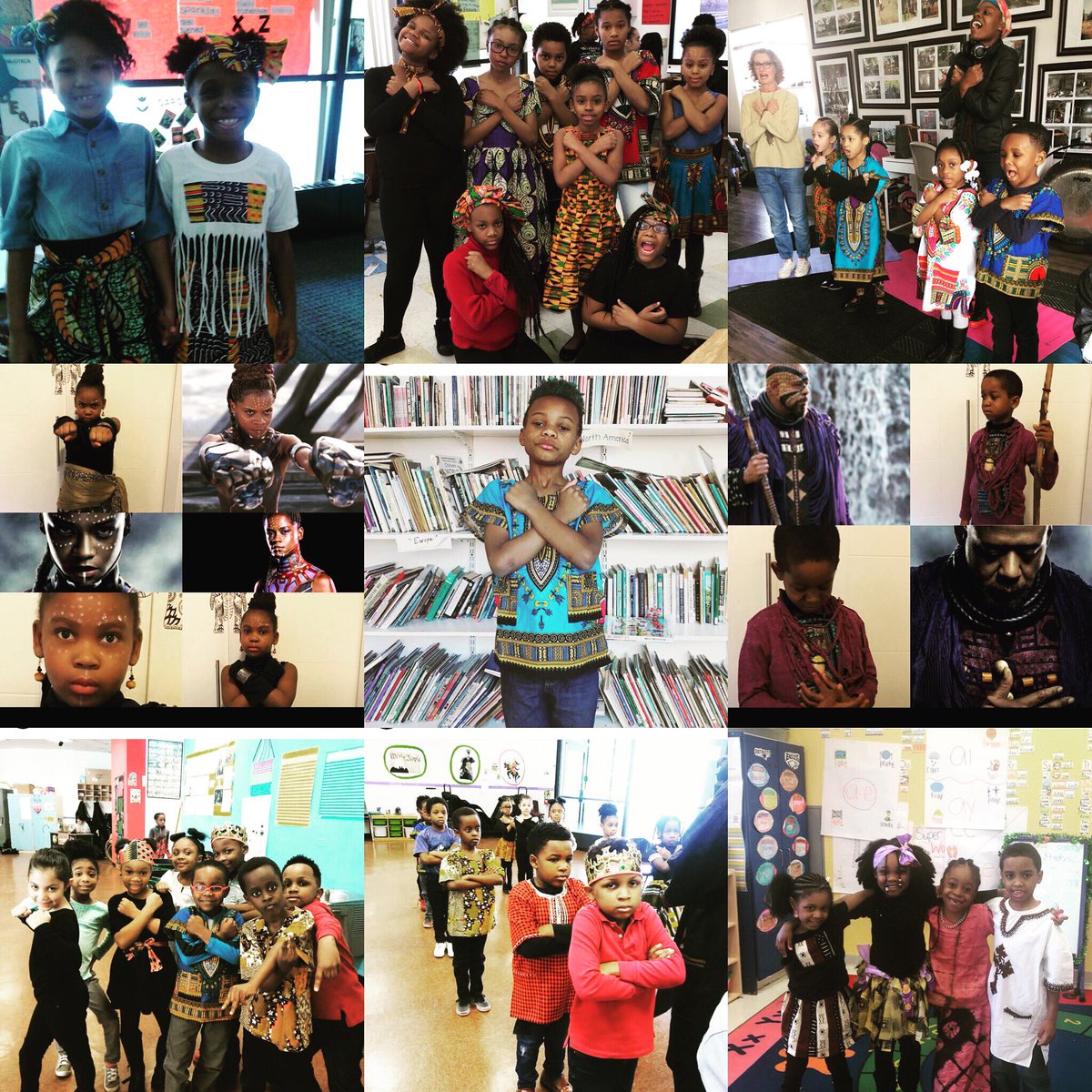 ITAVschools's tweet photo. #WakandaWednesday was the best part of #SpiritWeek2018! #WakandaForever #VLastyle https://t.co/VhtB5uz0Bw