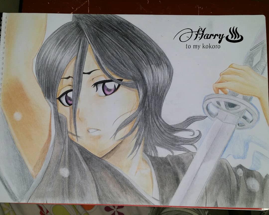 mohammed09998's tweet photo. مرسومة بحب
In love with those eyes  ❤💢

#كلنا_رسامين #drawing 
rukia kuchiki https://t.co/3TxNyFmuur