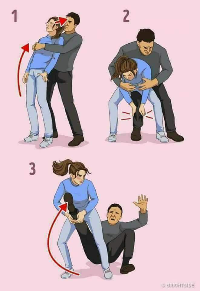 Ucclassic's tweet photo. Ladies we care about your security and wellbeing,here is some moves on how to tackle rapist... Good luck https://t.co/mdTRcMHqan