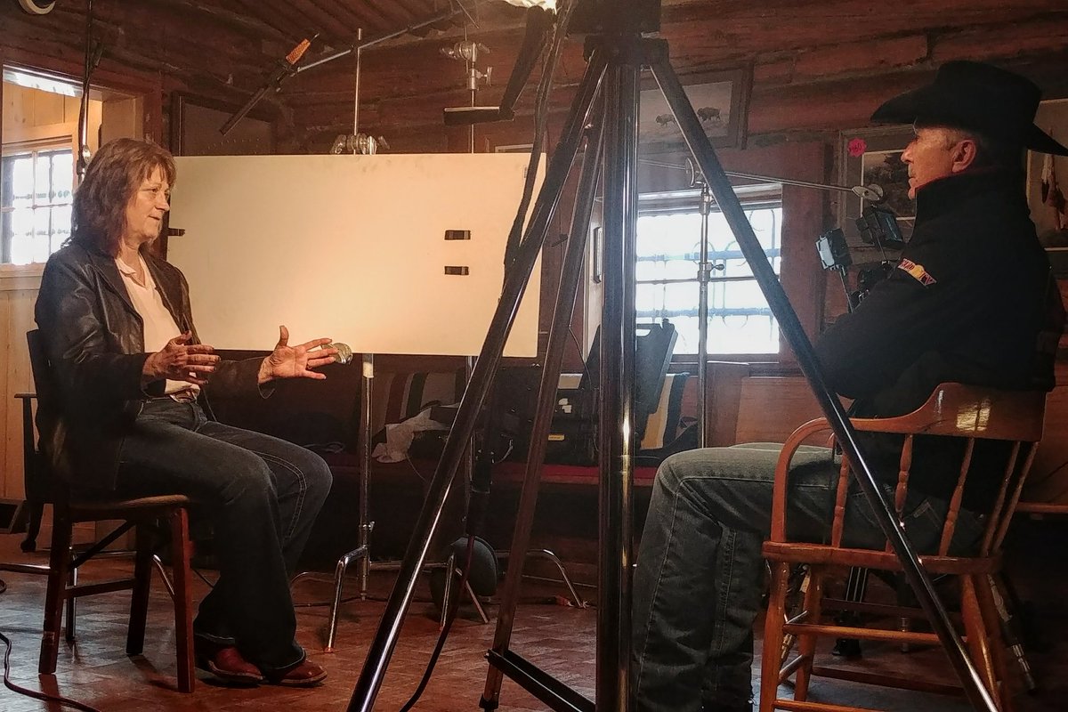 YcmCty's tweet photo. Colleen Schwend Moullet, Corky's eldest, shares heartwarming (and hilarious) stories about her father's lasting legacy. @OfficialRFDTV @Cowboy_Channel https://t.co/wbLw4QFjDO