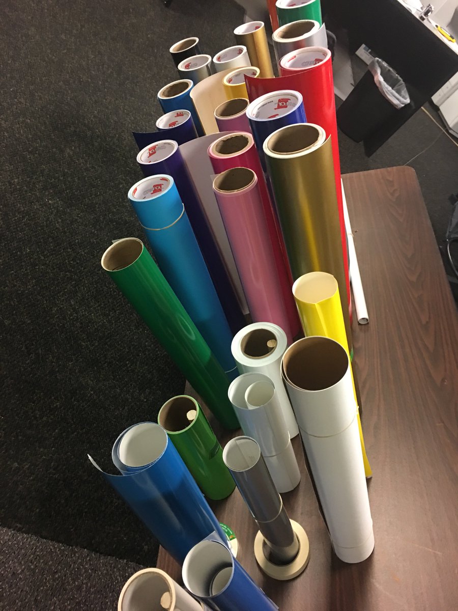 SoILPrintShop's tweet image. SO. MANY. COLORS. 

Glitter, Stretch, Glow-in-the-Dark, Metallic, Reflective, Perforated, Holographic, 3D we have all the VINYL!!

#ThePrintShop #Vinyl #VinylProjects #SouthernIllinois