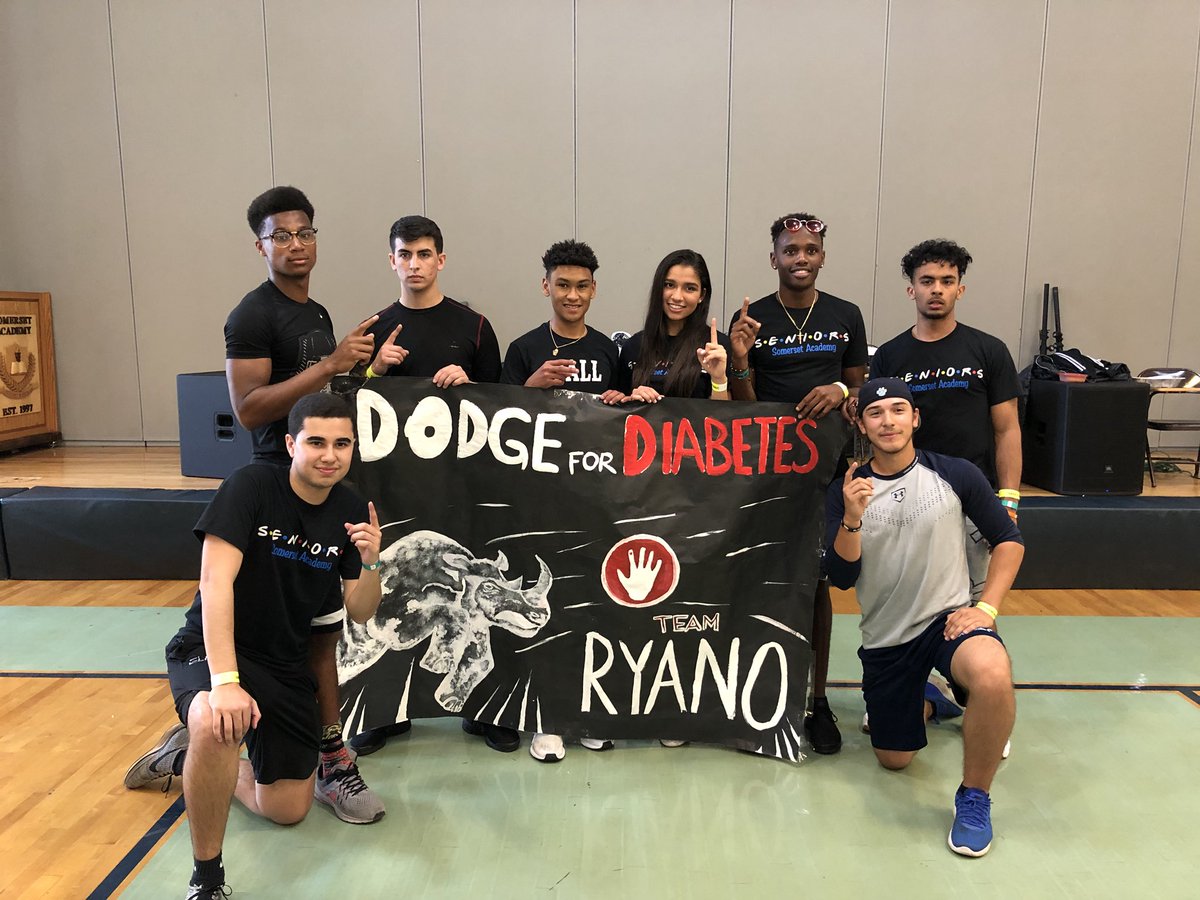 SGAEvents's tweet photo. Congrats to the Seniors for winning the Dodge for Diabetes Tournament! All of the funds collected will be given to the Juvenile Diabetes Research Foundation in support of Team Ryano! 🥇 https://t.co/yNNWEqLLzt
