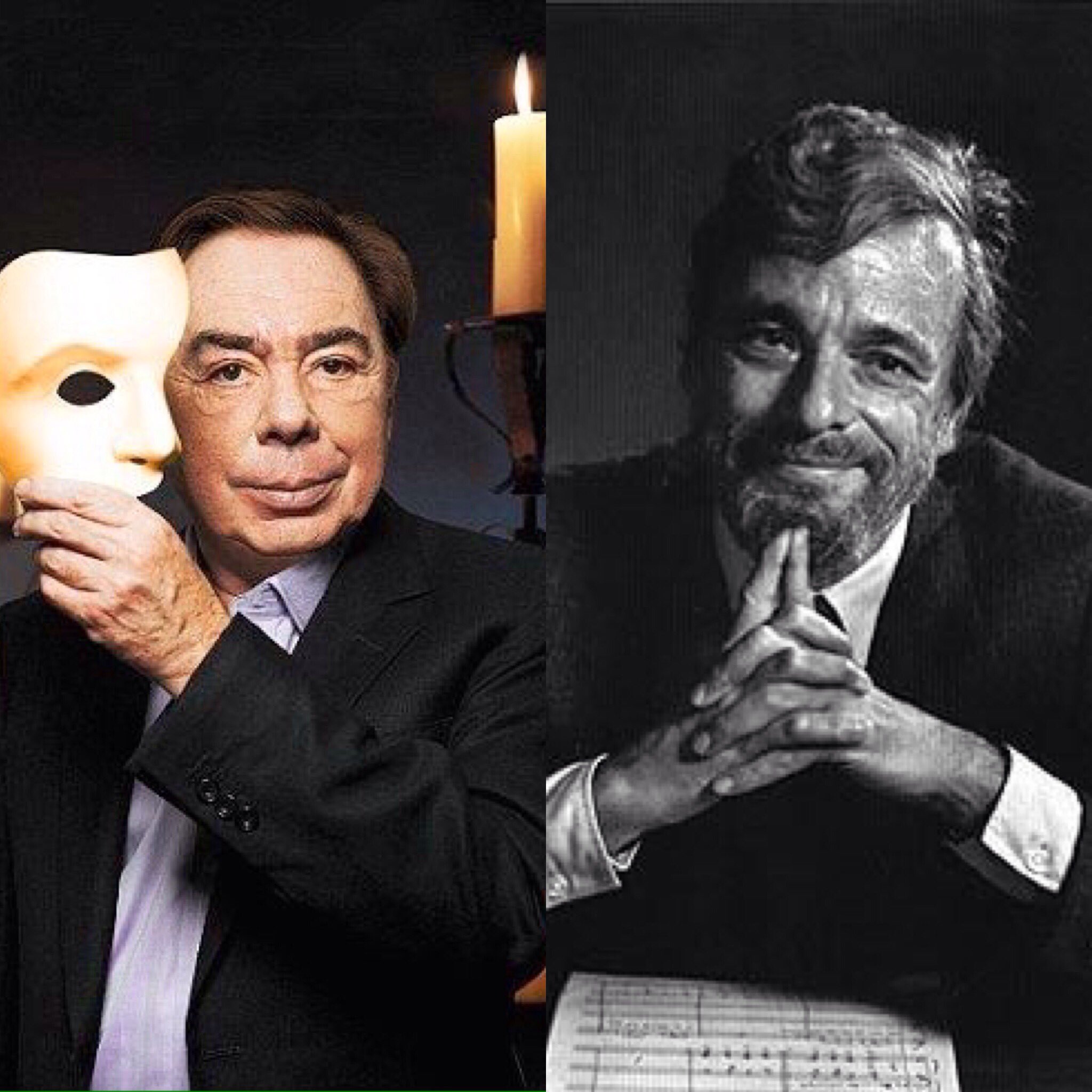 Happy dual birthday Andrew Lloyd Webber and Stephen Sondheim!!   