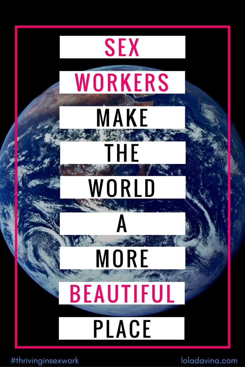 Lola_Davina's tweet photo. Just imagine a world without #sexworkers -- it would SUCK!! #ilovesexworkers https://t.co/9fojVCb5h3