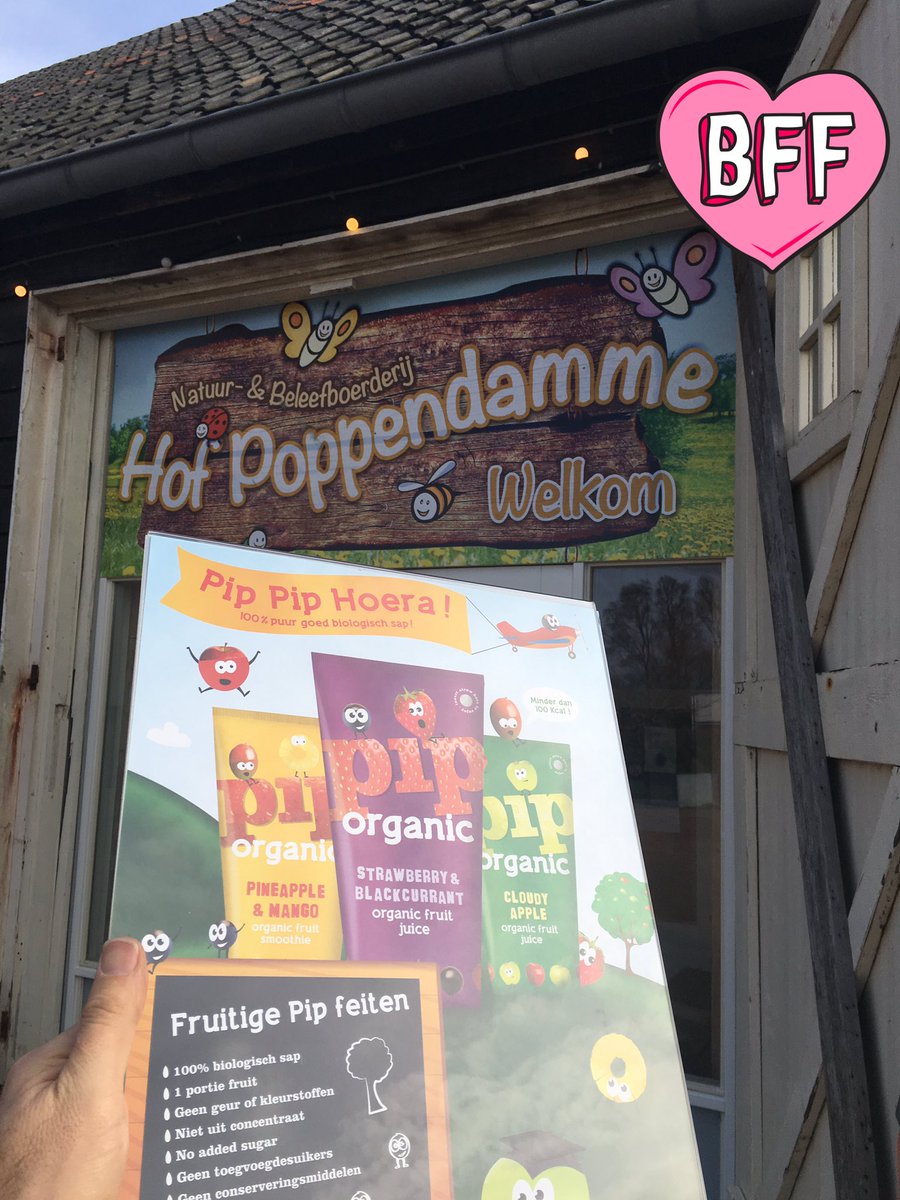 En pip pip hoera ! Bij <a href="/HofPoppendamme/">Hof Poppendamme</a> ! #hrieps #middelburg #lekker #puur #sao