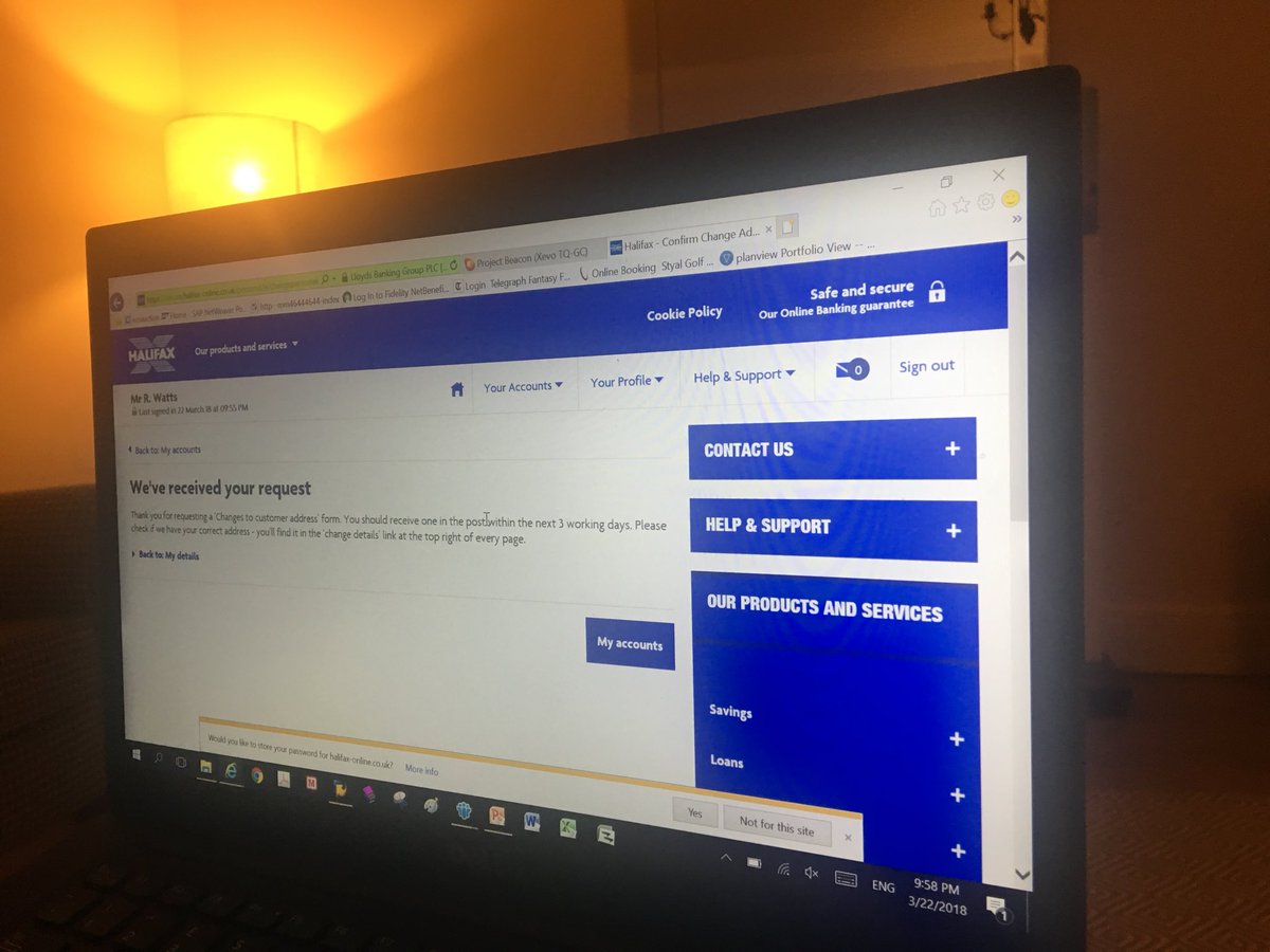 RebeccaJTeale's tweet image. @AskHalifaxBank why do I need to request a change of address form which is going to be sent to my old address to tell you my new address! #fail #csfail #nonsense