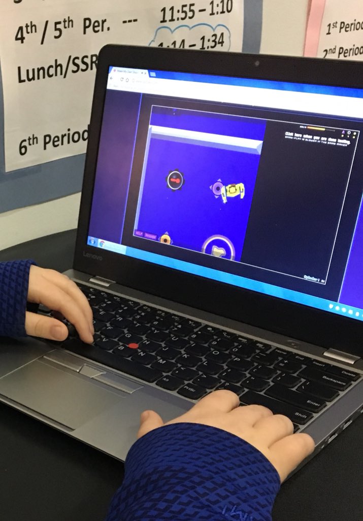 MrsBrem's tweet image. “Mom, want to see the video game I created during my #PBL time?” Incredible work, buddy! 💕#DriveFwd #futureprogrammer #teacherskid